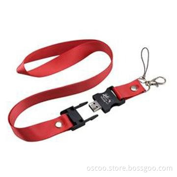Neckstrap/lanyard USB